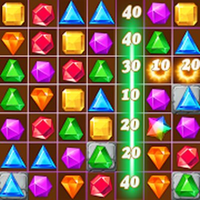 Скачать взломанную Jewels classic Prince [Много монет] MOD apk на Андроид
