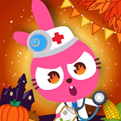 Скачать взломанную Papo Town: Hospital [Много денег] MOD apk на Андроид