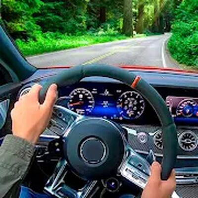 Скачать взломанную Racing in Car 2021 - вождение внутри автомобиля 20 [Много денег] MOD apk на Андроид