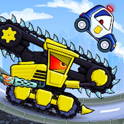 Скачать взломанную Car Eats Car 3: Хищные Машины [Бесплатные покупки] MOD apk на Андроид