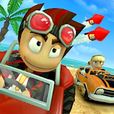 Скачать взломанную Beach Buggy Racing [Много денег] MOD apk на Андроид