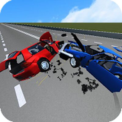 Скачать взломанную Car Crash Simulator: Accident [Много денег] MOD apk на Андроид