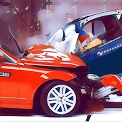 Скачать взломанную Краш тест симулятор 2: уничтожить машину, дрифт [Мод меню] MOD apk на Андроид