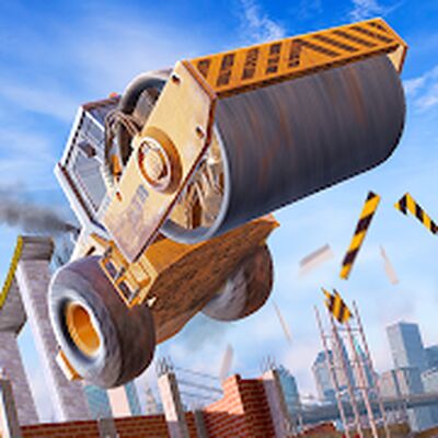 Скачать взломанную Construction Ramp Jumping [Много денег] MOD apk на Андроид