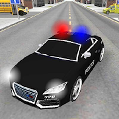 Скачать взломанную Полицейская гонка [Много денег] MOD apk на Андроид