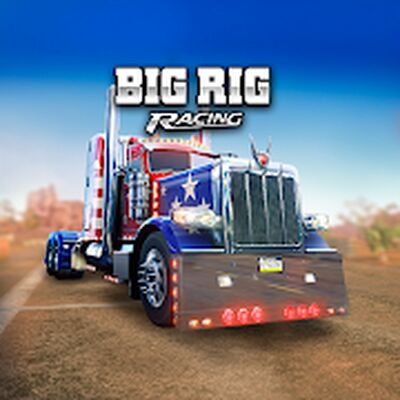 Скачать взломанную Big Rig Racing [Много денег] MOD apk на Андроид