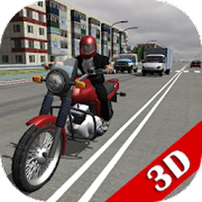Скачать взломанную Русский мото гонщик 3D [Мод меню] MOD apk на Андроид