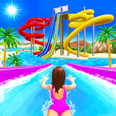 Скачать взломанную Uphill Rush Water Park Racing [Мод меню] MOD apk на Андроид