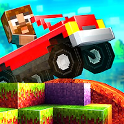 Скачать взломанную Blocky Roads [Бесплатные покупки] MOD apk на Андроид