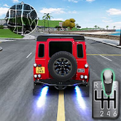 Скачать взломанную Race the Traffic Nitro [Мод меню] MOD apk на Андроид