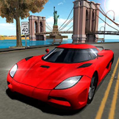Скачать взломанную Car Driving Simulator: NY [Много монет] MOD apk на Андроид