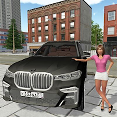Скачать взломанную Car Simulator x7 City Driving [Много монет] MOD apk на Андроид