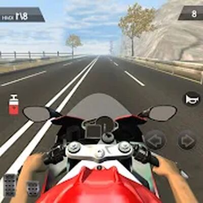 Скачать взломанную Traffic Speed Moto Rider 3D [Бесплатные покупки] MOD apk на Андроид