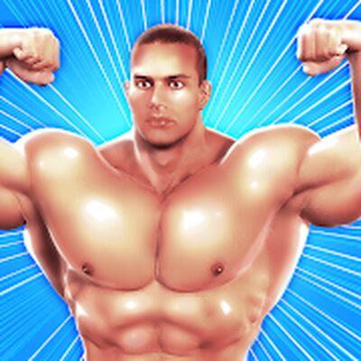 Скачать взломанную Muscle Race 3D [Много денег] MOD apk на Андроид