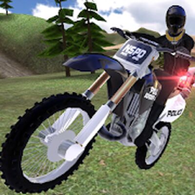 Скачать взломанную Police Bike Traffic Rider [Много монет] MOD apk на Андроид