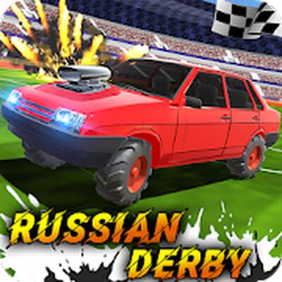 Скачать взломанную Русские Тачки: Дерби [Много монет] MOD apk на Андроид