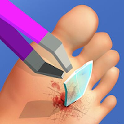 Скачать взломанную Foot Clinic - ASMR Feet Care [Много монет] MOD apk на Андроид