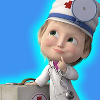 Скачать взломанную Маша и Медведь: Ветклиника [Много монет] MOD apk на Андроид