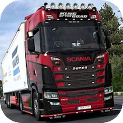 Скачать взломанную Euro Truck Transport Simulator [Много денег] MOD apk на Андроид