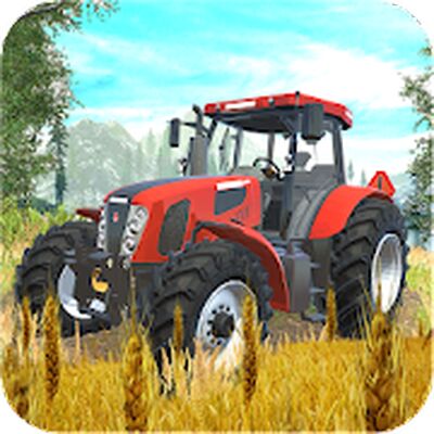 Скачать взломанную Farmer Simulator 2021 Real Tractor Farm Sim [Много монет] MOD apk на Андроид