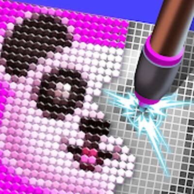 Скачать взломанную Алмазная мозаика ASMR [Много монет] MOD apk на Андроид