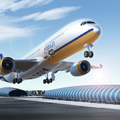 Скачать взломанную AIRLINE COMMANDER - Симулятор [Много денег] MOD apk на Андроид