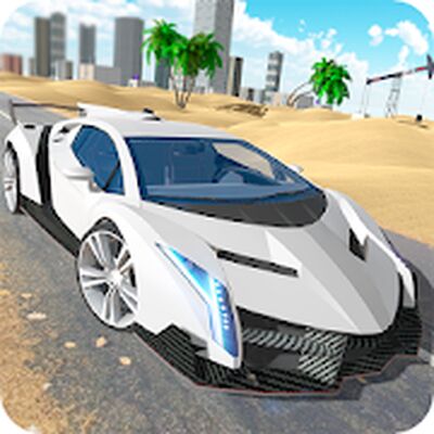 Скачать взломанную Симулятор Автомобиля Veneno [Много монет] MOD apk на Андроид