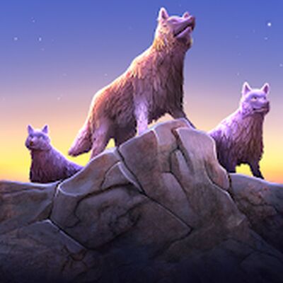 Скачать взломанную Симулятор Волка - Звери [Много монет] MOD apk на Андроид