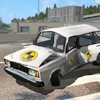 Скачать взломанную Car Crash Test VAZ 2104 [Мод меню] MOD apk на Андроид