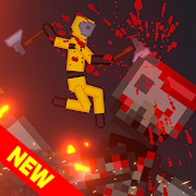 Скачать взломанную People Stickman Playground : Ragdoll Zombie Stick [Бесплатные покупки] MOD apk на Андроид