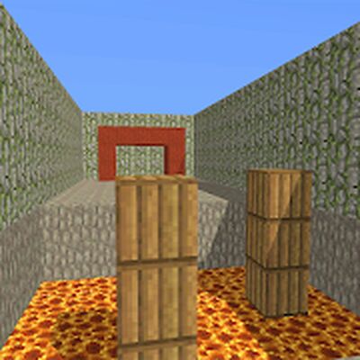 Скачать взломанную Blocky Parkour 3D [Бесплатные покупки] MOD apk на Андроид