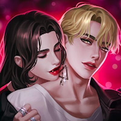 Скачать взломанную Кровавый поцелуй:история игры [Мод меню] MOD apk на Андроид