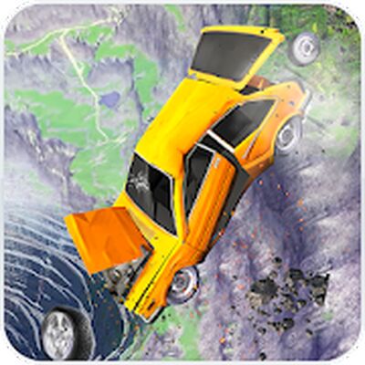 Скачать взломанную Car Crash Test Simulator 3d: Leap of Death [Бесплатные покупки] MOD apk на Андроид
