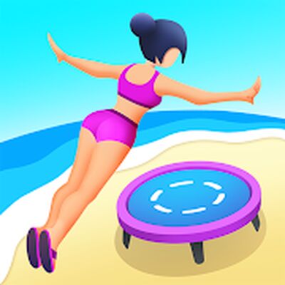 Скачать взломанную Сальто к вершине [Много денег] MOD apk на Андроид