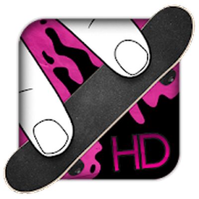 Скачать взломанную Fingerboard HD Skateboarding [Много монет] MOD apk на Андроид