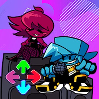 Скачать взломанную Friday Night Mod FNF Music Battle [Много монет] MOD apk на Андроид
