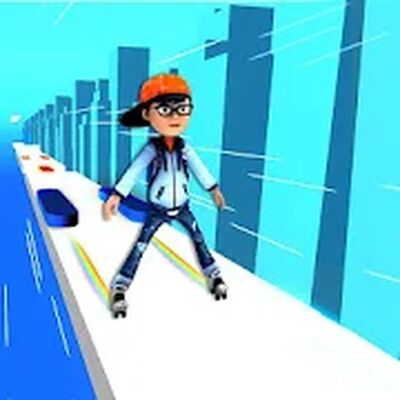 Скачать взломанную Бег на роликах [Много монет] MOD apk на Андроид
