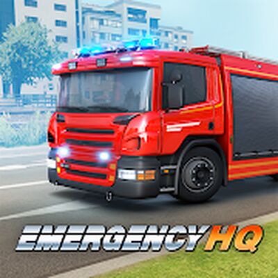 Скачать взломанную EMERGENCY HQ - firefighter rescue strategy game [Бесплатные покупки] MOD apk на Андроид