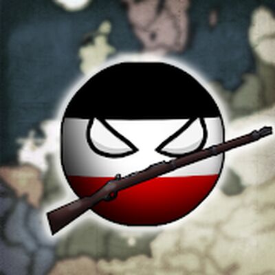 Скачать взломанную Countryball: Европа 1890 [Мод меню] MOD apk на Андроид