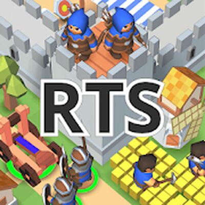 Скачать взломанную RTS Siege Up! - Средневековье [Много монет] MOD apk на Андроид