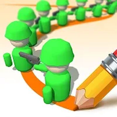 Скачать взломанную Toy Army: Draw Defense [Много денег] MOD apk на Андроид