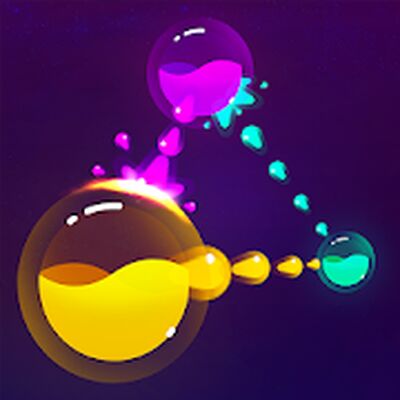 Скачать взломанную Splash Wars - glow space strategy game [Много денег] MOD apk на Андроид