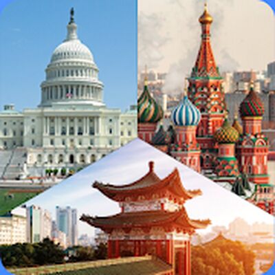 Скачать взломанную Столицы стран мира. Викторина [Много денег] MOD apk на Андроид