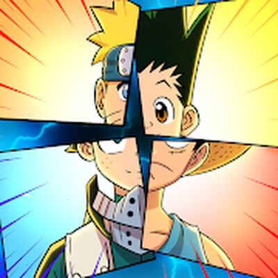 Скачать взломанную 4 фото 1 слово аниме викторина - угадай аниме [Много денег] MOD apk на Андроид
