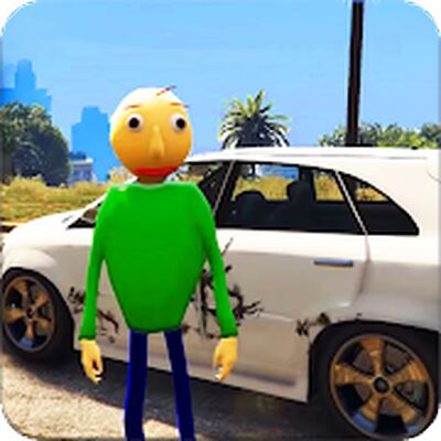 Скачать взломанную Baldi Stickman Superhero Gangster Crime City Vegas [Бесплатные покупки] MOD apk на Андроид