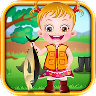 Скачать взломанную Baby Hazel Fishing Time [Бесплатные покупки] MOD apk на Андроид