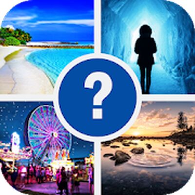 Скачать взломанную Что общего? 4 фото 1 слово [Много монет] MOD apk на Андроид
