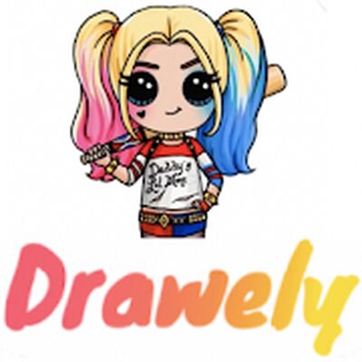 Скачать Drawely - Как Рисовать Милых Д [Полная версия] RU apk на Андроид