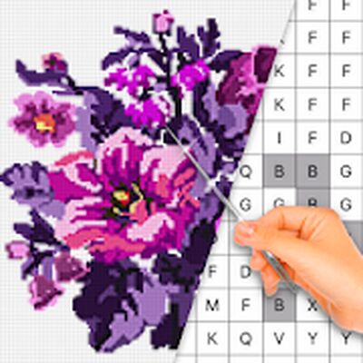 Скачать Color by Letter: Sewing game [Premium] RU apk на Андроид