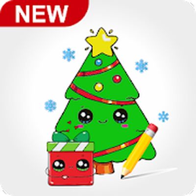 Скачать Как рисовать рождественские вещи [Premium] RUS apk на Андроид